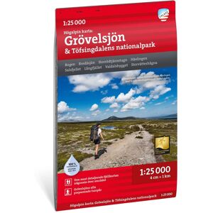 Calazo AB Grövelsjön & Töfsingdalens Nationalpark Turkart 1:25 000 Calazo AB Grövelsjön & Töfsingdalens Nationalpark Turkart 1:25 000