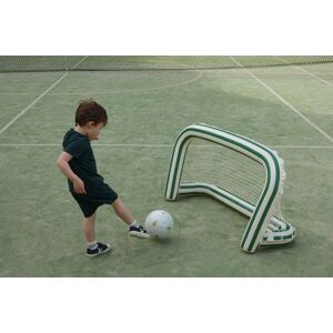 Konges Sløjd Oppblåsbart Fotballmål med Ball Green Stripe Konges Sløjd Oppblåsbart Fotballmål med Ball Green Stripe