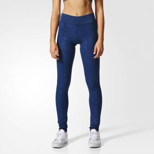 Adidas super long tights - Blå (XS) Adidas super long tights - Blå (XS)