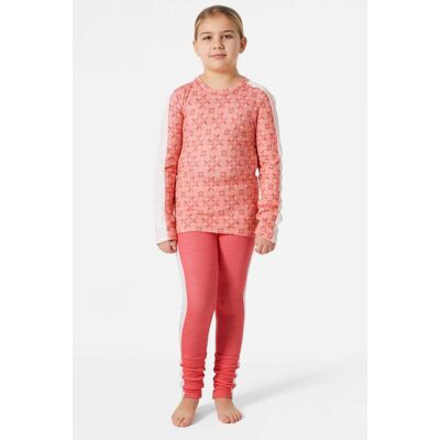 Helly Hansen Graphic Lifa Merino Ullsett Sunset Pink (176 /16 år) Helly Hansen Graphic Lifa Merino Ullsett Sunset Pink (176 /16 år)