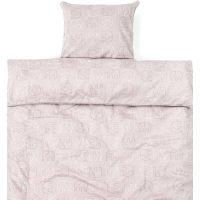 Smallstuff Junior Sengesett Elefanter Rosa (Onesize) Smallstuff Junior Sengesett Elefanter Rosa (Onesize)