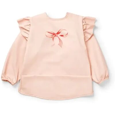 Elodie Baby Bib Langermet Rosy Bow Elodie Baby Bib Langermet Rosy Bow