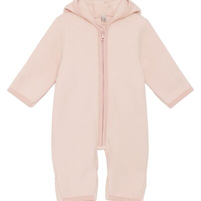 HUTTEliHUT Dress Med Ører Bomullsfleece Peach Blush (68 / 6 mnd) HUTTEliHUT Dress Med Ører Bomullsfleece Peach Blush (68 / 6 mnd)