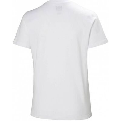 Helly Hansen Hvit W Logo T-skjorte (L) Helly Hansen Hvit W Logo T-skjorte (L)