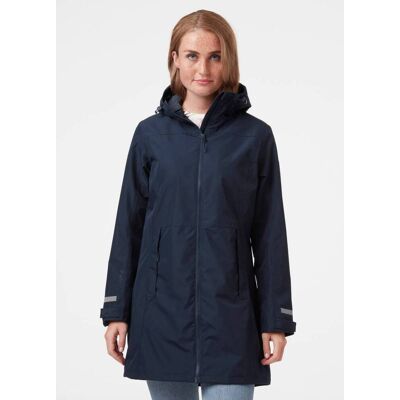 Helly Hansen Navy W Lisburn Coat Regnjakke (XS) Helly Hansen Navy W Lisburn Coat Regnjakke (XS)