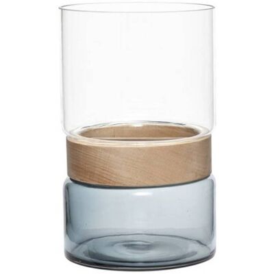 Hübsch Glassvase Med Trering Hübsch Glassvase Med Trering