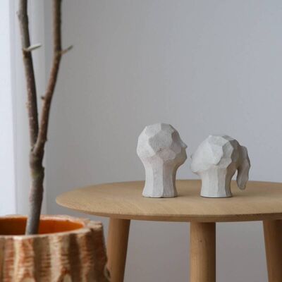 Cooee Design Sculpture Benedict & Amal - Limestone Cooee Design Sculpture Benedict & Amal - Limestone