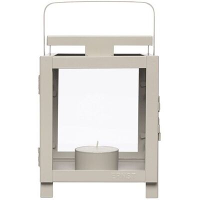 Ernst Lyslykt For Telys, Beige 25cm Ernst Lyslykt For Telys, Beige 25cm