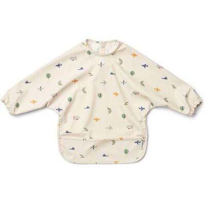 Liewood Merle Ecru Vanntett Cape Sløyfe - Vugge Unisex Liewood Merle Ecru Vanntett Cape Sløyfe - Vugge Unisex
