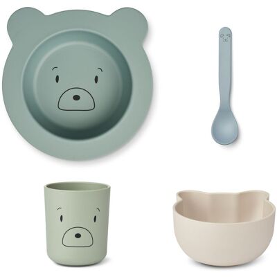 Liewood Joana Baby Set, Dusty Mint Multimix Liewood Joana Baby Set, Dusty Mint Multimix