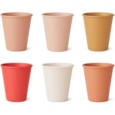 Liewood Carter Kopp 6 Pk - Tuscany Rose Multi Mix Liewood Carter Kopp 6 Pk - Tuscany Rose Multi Mix