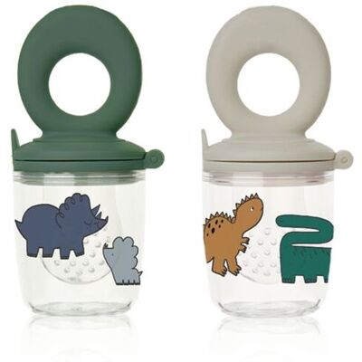 Liewood Miranda Food Feeder, 2pk. Dinosaurs Liewood Miranda Food Feeder, 2pk. Dinosaurs