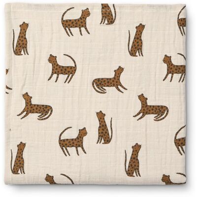 Liewood Ben Muslin Swaddle Leopard Liewood Ben Muslin Swaddle Leopard