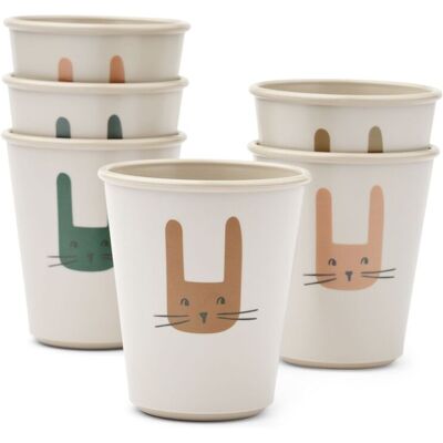 Liewood Lana Kopper 6 Pk. Bunny/sandy Liewood Lana Kopper 6 Pk. Bunny/sandy