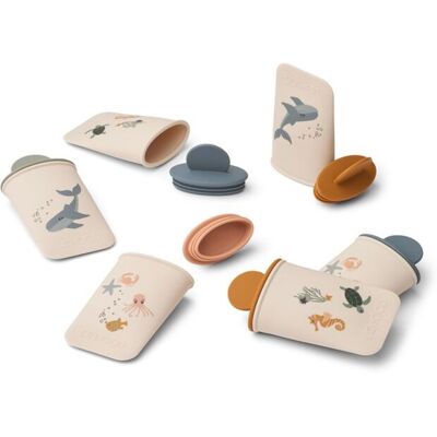 Liewood Malik Mini Ice Pops, Sea Creature /sandy Liewood Malik Mini Ice Pops, Sea Creature /sandy