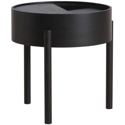 Woud Arc Sidebord - Svart Ask Woud Arc Sidebord - Svart Ask