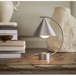 ferm LIVING Meridian Bordlampe - Oppladbar, Stål ferm LIVING Meridian Bordlampe - Oppladbar, Stål