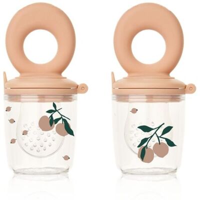 Liewood Miranda Food Feeder, 2pk. Peach/sea Shell Liewood Miranda Food Feeder, 2pk. Peach/sea Shell