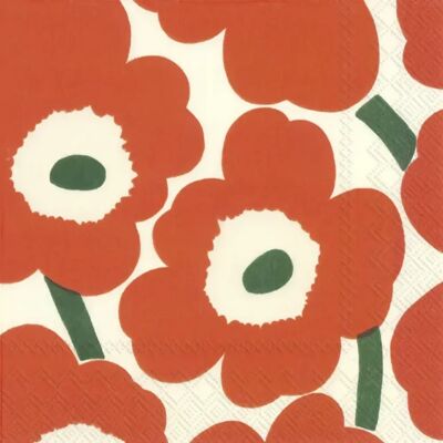 Vinding Marimekko Unikko Orange Green Lunch Vinding Marimekko Unikko Orange Green Lunch