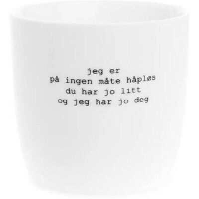 Sögne Home Søgne Krus - "Håpløs" Av Trygve Skaug Sögne Home Søgne Krus - "Håpløs" Av Trygve Skaug