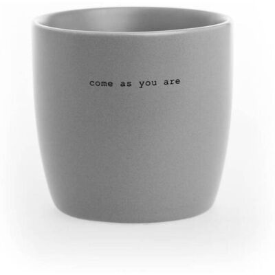 Sögne Home Søgne Krus Grå - "Come As You Are" Sögne Home Søgne Krus Grå - "Come As You Are"