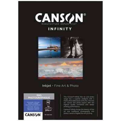 Infinity Rag Photographique Ii 310 Gsm – 152 Cm - 12 M (Rull) Infinity Rag Photographique Ii 310 Gsm – 152 Cm - 12 M (Rull)