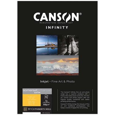 Infinity Somerset Enhanced Satin 225 Gsm – A3+ (25 Ark) Infinity Somerset Enhanced Satin 225 Gsm – A3+ (25 Ark)
