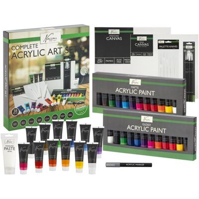 Akrylmaling Komplett Starter Sett Fra Nassau Fine Art Akrylmaling Komplett Starter Sett Fra Nassau Fine Art