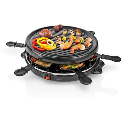 Gourmet Raclette Grill Rund For Opptil 6 Personer Gourmet Raclette Grill Rund For Opptil 6 Personer