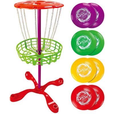 HAPPY SUMMER - Disc Golf Set - Utendørs Moro HAPPY SUMMER - Disc Golf Set - Utendørs Moro