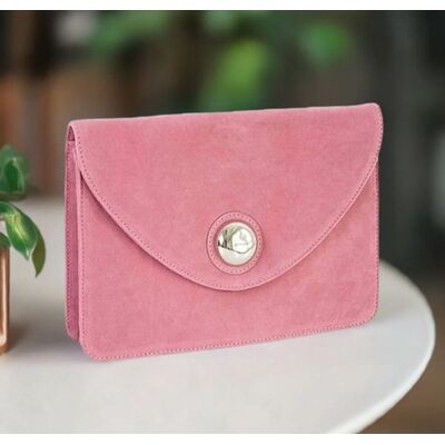 Søt Liten Clutch I Imitert Semsket Skinn Fra Lulu'S Søt Liten Clutch I Imitert Semsket Skinn Fra Lulu'S