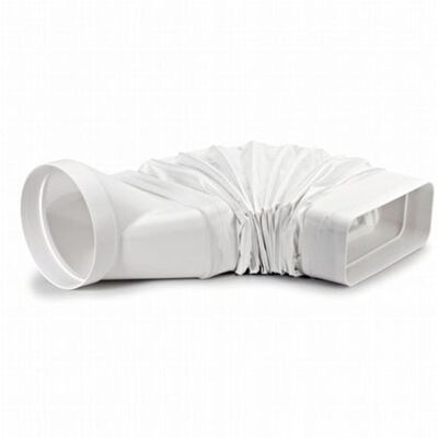 Jgn Flexkanal Til Ventilator 501543 - 35-75 Cm Lang, Hvit Jgn Flexkanal Til Ventilator 501543 - 35-75 Cm Lang, Hvit