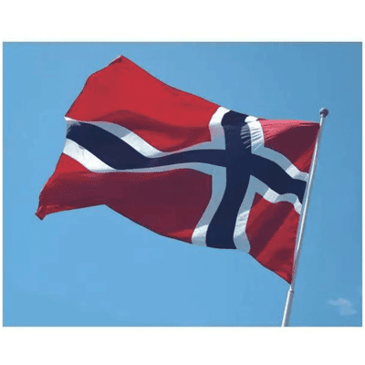 Norgesmoppen - Festplassen - Bla Norges Flagg 150cm - Passer Til Stenger Fra 3-4 Meter Norgesmoppen - Festplassen - Bla Norges Flagg 150cm - Passer Til Stenger Fra 3-4 Meter