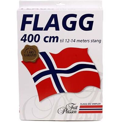 Norgesmoppen - Festplassen - Bla Norges Flagg 400cm Passer Til 12-14 Meter Stang Norgesmoppen - Festplassen - Bla Norges Flagg 400cm Passer Til 12-14 Meter Stang