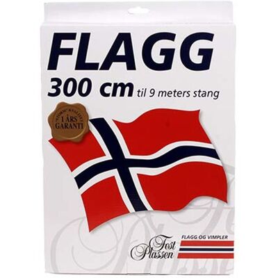 Norgesmoppen - Festplassen - Bla Norges Flagg 300cm Passer Til 9 Meter Stang Norgesmoppen - Festplassen - Bla Norges Flagg 300cm Passer Til 9 Meter Stang