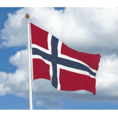 Norgesmoppen - Festplassen - Bla Norges Flagg 500cm Passer Store Stenger Over 14 Meter Norgesmoppen - Festplassen - Bla Norges Flagg 500cm Passer Store Stenger Over 14 Meter