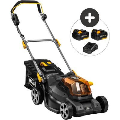 Batteridrevet Gressklipper 38 Cm Klippebredde Inkl. 2 Batterier/lader – Texas Lmx2038 Batteridrevet Gressklipper 38 Cm Klippebredde Inkl. 2 Batterier/lader – Texas Lmx2038