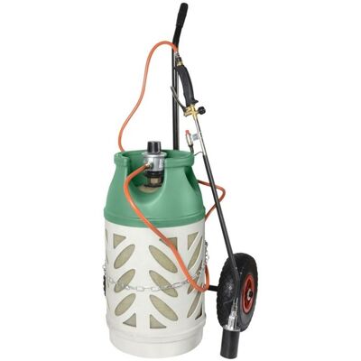 Schou Norge AS Ugressbrenner Med Tralle - Komplett Sett Som Passer 5-10kg Flaske Schou Norge AS Ugressbrenner Med Tralle - Komplett Sett Som Passer 5-10kg Flaske