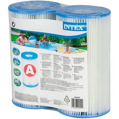 Intex Bassengfilter 2 Pk - Stor Type A Intex Bassengfilter 2 Pk - Stor Type A