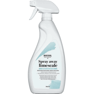 Flekkfjerner - Biocool Spray Away Limescale 750ml - Fjerner Kalk Og Rustflekker Flekkfjerner - Biocool Spray Away Limescale 750ml - Fjerner Kalk Og Rustflekker
