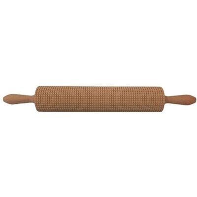 Kjevle Rutet Tre-Kjevle Med Stålaksling - 30,5 X 7,5 Cm - Aanonsen Kjevle Rutet Tre-Kjevle Med Stålaksling - 30,5 X 7,5 Cm - Aanonsen