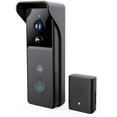Dørtelefon Med Wi-Fi Og Kameraovervåking - Smartlife Dørtelefon Med Wi-Fi Og Kameraovervåking - Smartlife