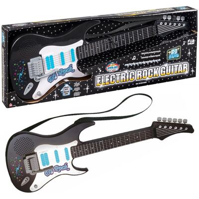 Elektrisk Leke Gitar For Barn - Med Ekte Rockelyder Elektrisk Leke Gitar For Barn - Med Ekte Rockelyder