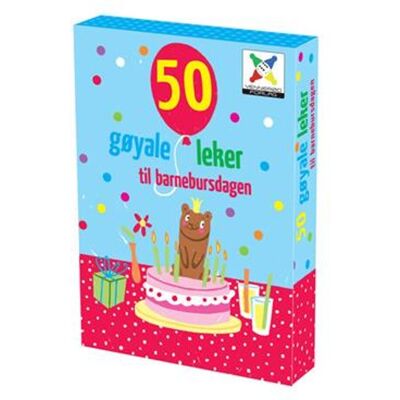 Vennerød Forlag AS 50 Gøyale Leker Og Spill Til Barnebursdagen Vennerød Forlag AS 50 Gøyale Leker Og Spill Til Barnebursdagen