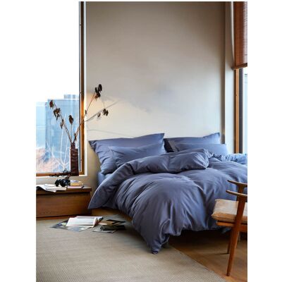 Høie of Scandinavia Harmoni sengesett denimblå 200 x 220 cm Høie of Scandinavia Harmoni sengesett denimblå 200 x 220 cm
