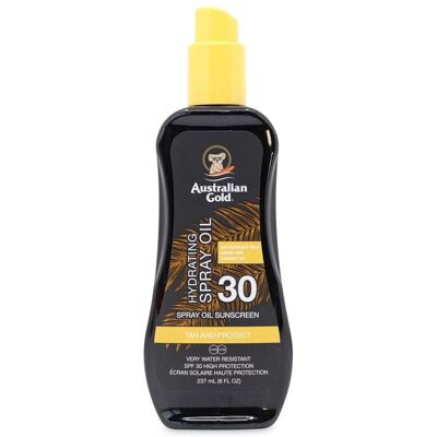Australian Gold Hydrerende Sprayolje Solkrem Spf30 237ml Australian Gold Hydrerende Sprayolje Solkrem Spf30 237ml