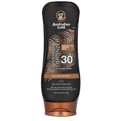 Australian Gold Instant Bronzer Solkremlotion Spf30 237ml Australian Gold Instant Bronzer Solkremlotion Spf30 237ml