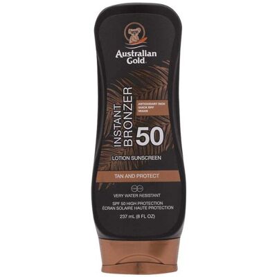 Australian Gold Selvbruning Lotion Solkrem Spf50 237ml Australian Gold Selvbruning Lotion Solkrem Spf50 237ml
