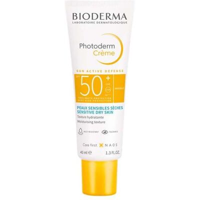 Bioderma Photoderm Crème Fuktighetsgivende Krem Spf50+ Usynlig 40ml Bioderma Photoderm Crème Fuktighetsgivende Krem Spf50+ Usynlig 40ml