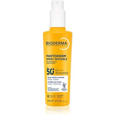 Bioderma Photoderm Usynlig Spray Spf50+ 200ml Bioderma Photoderm Usynlig Spray Spf50+ 200ml